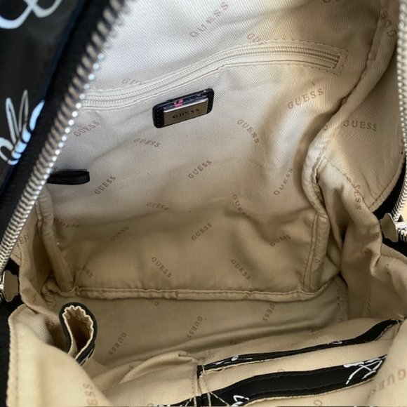 Guess Small Backpack Cool School Theme - Picture 8 of 12